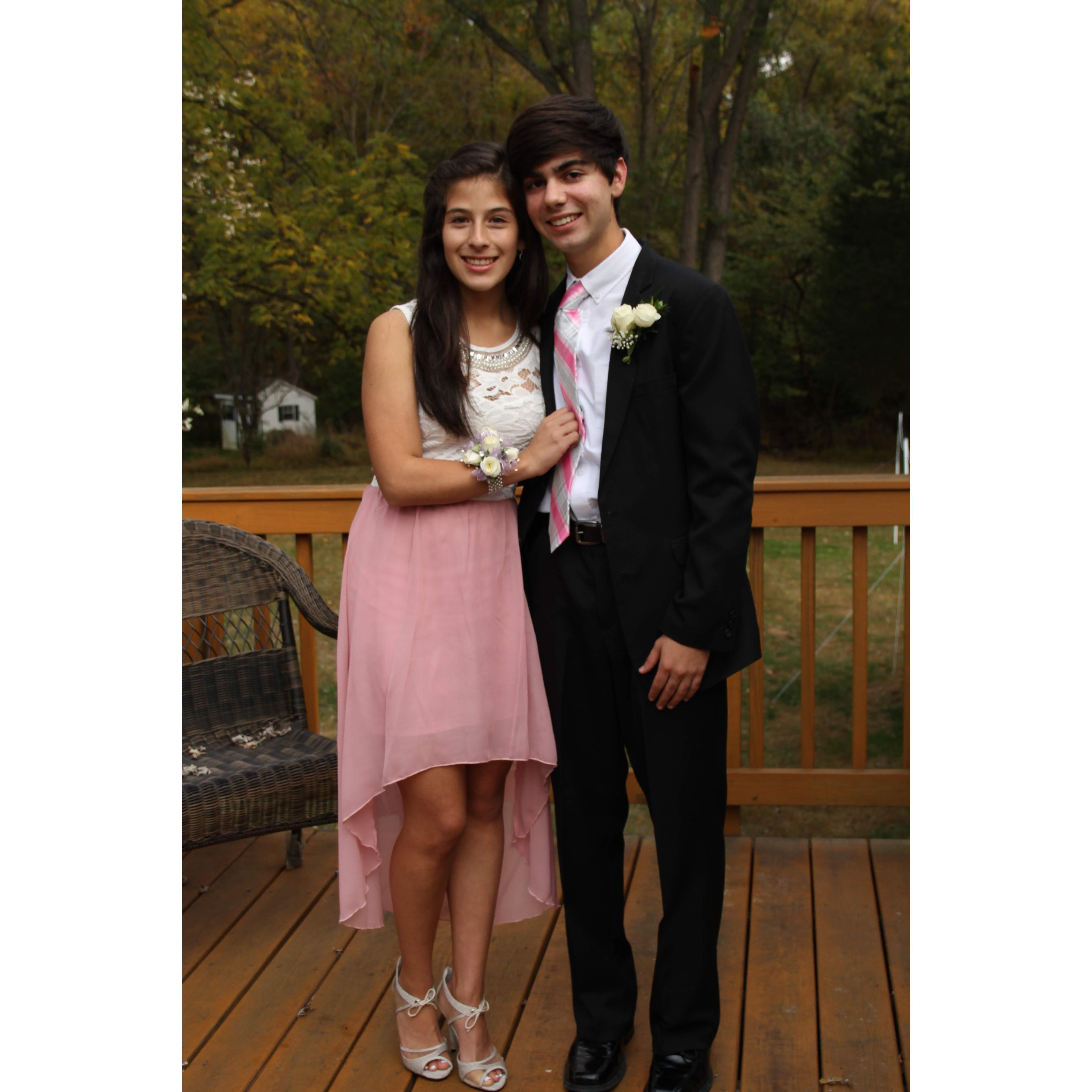 10/24/2015 - Junior year homecoming!