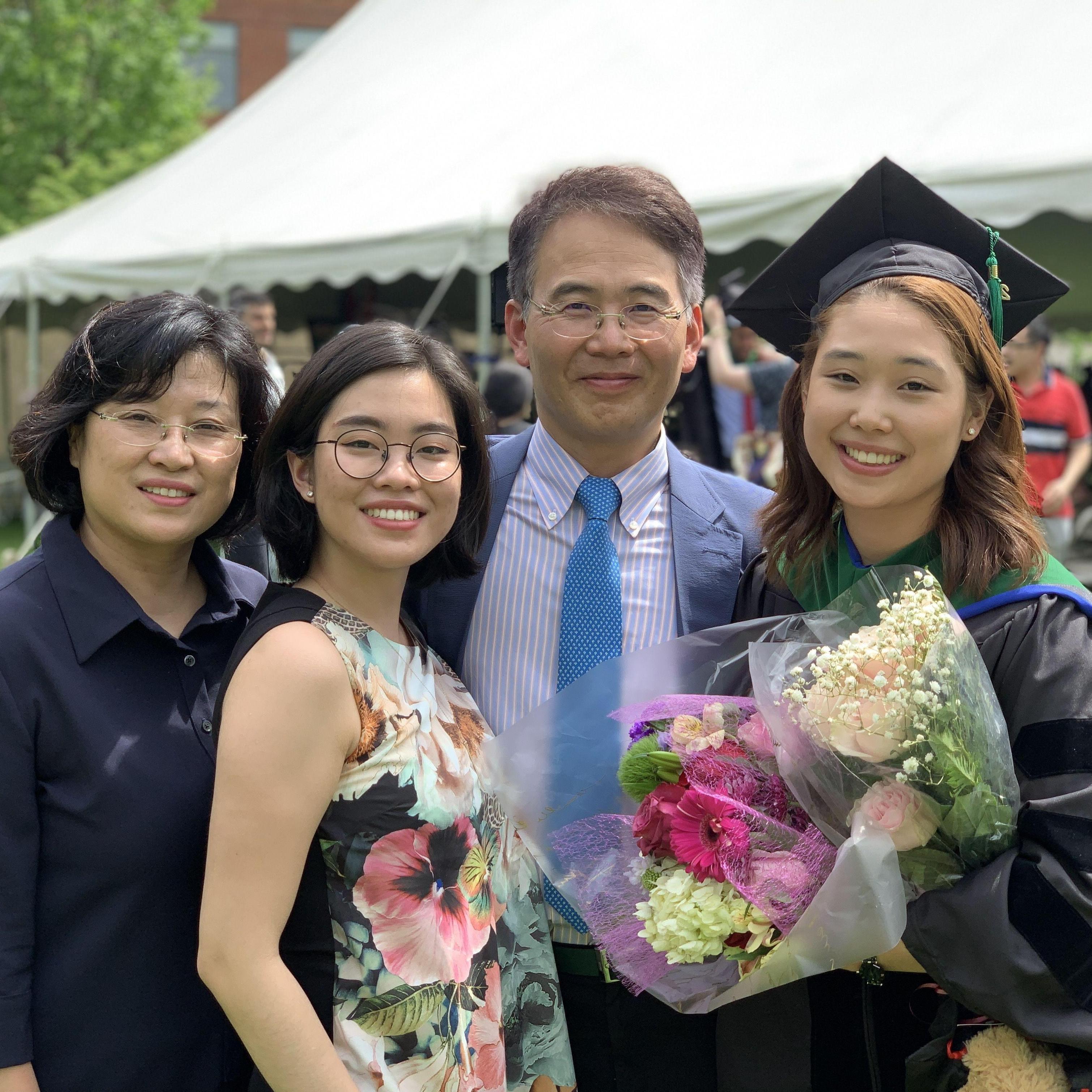 Ale's medical school graduation. (2019)