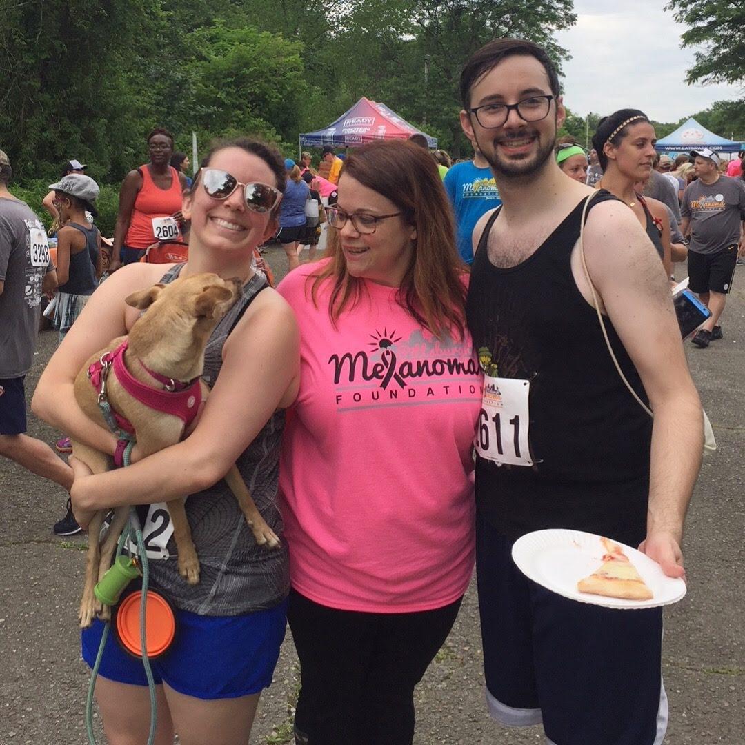 That one time Alicia convinced Mason to do a 5k with her.