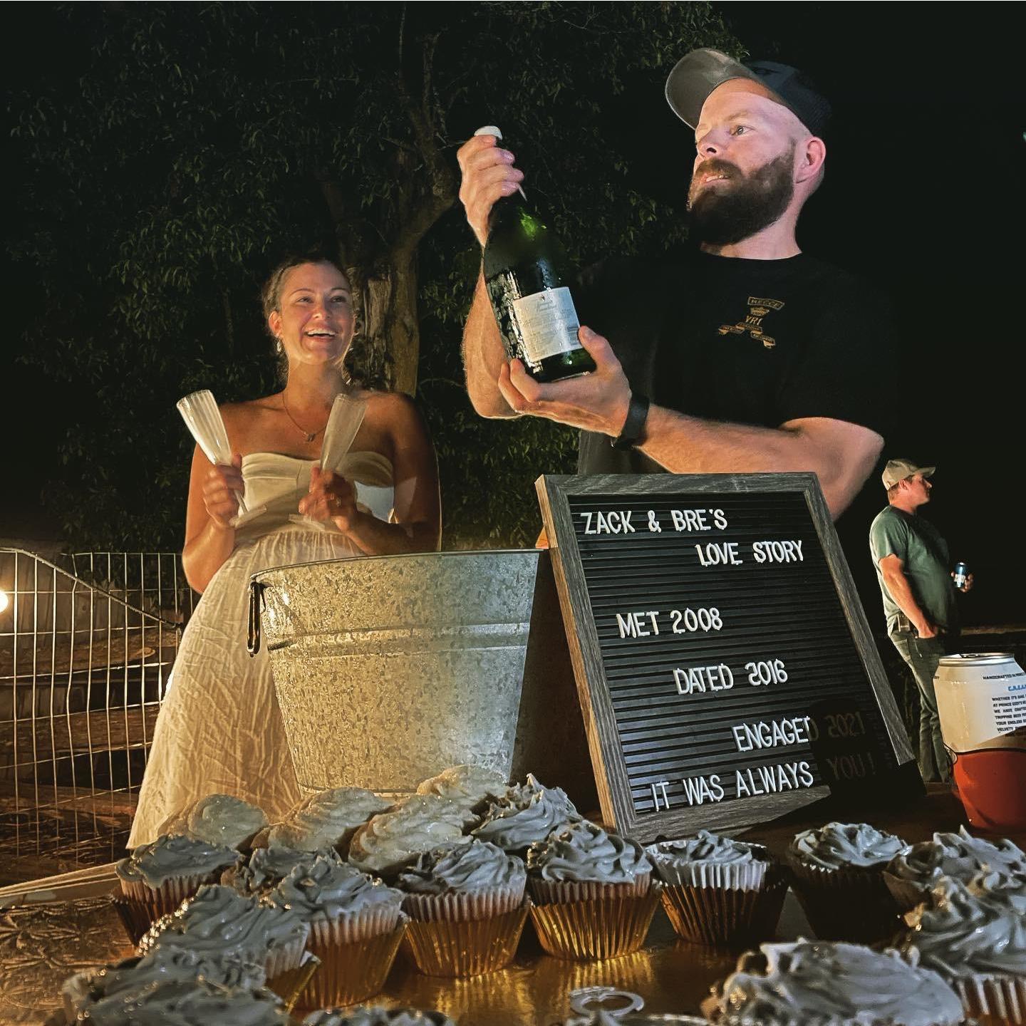 Our best friends surprised us with a wonderful engagement party just 6 days after we first got engaged! It was a magical night <3