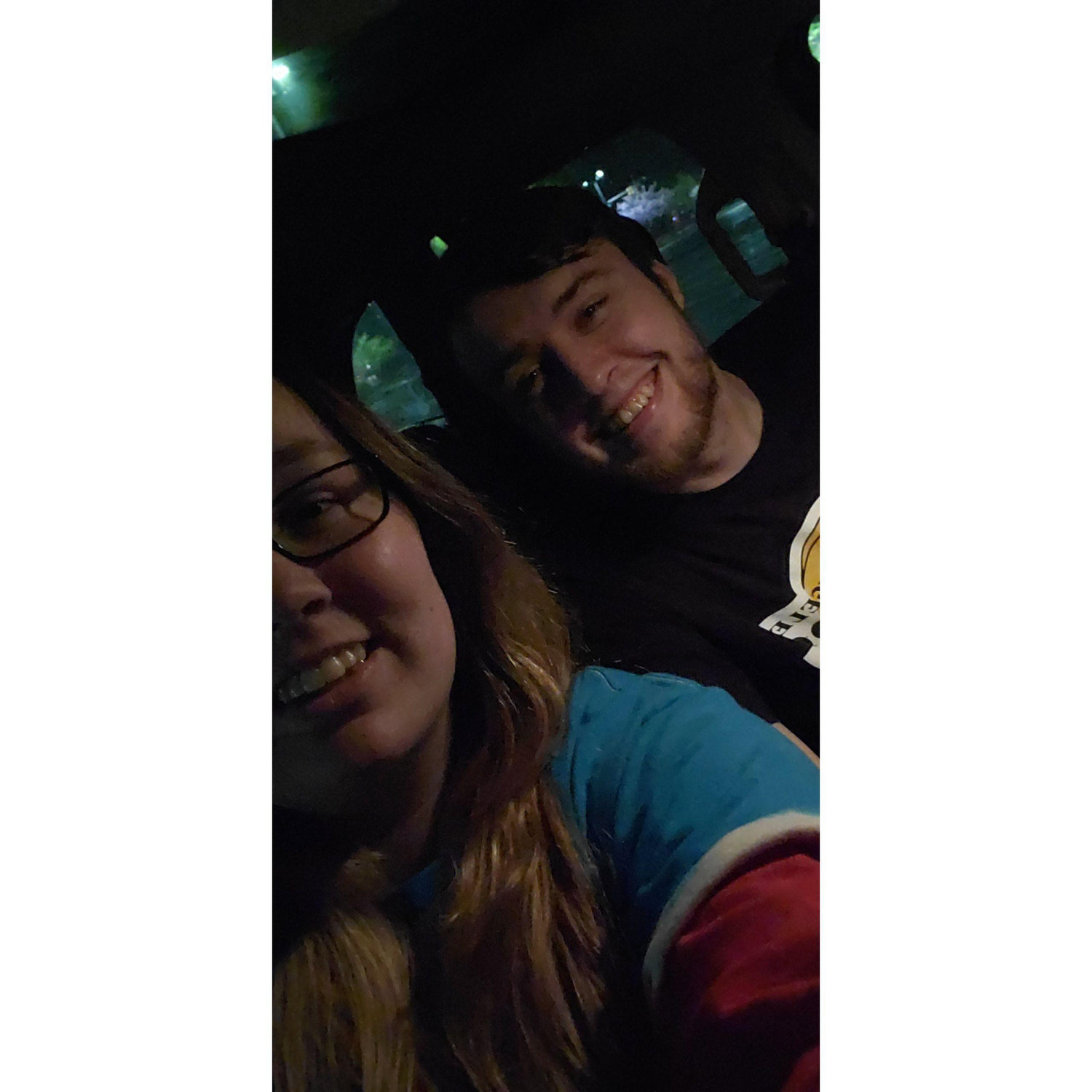 5/29/19 Our first photo before we were together