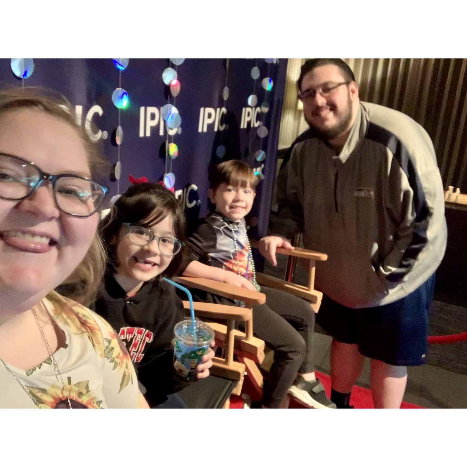 This was Clydos’ first time meeting Manny’s family. They took his siblings to see Kung Fu Panda 4.