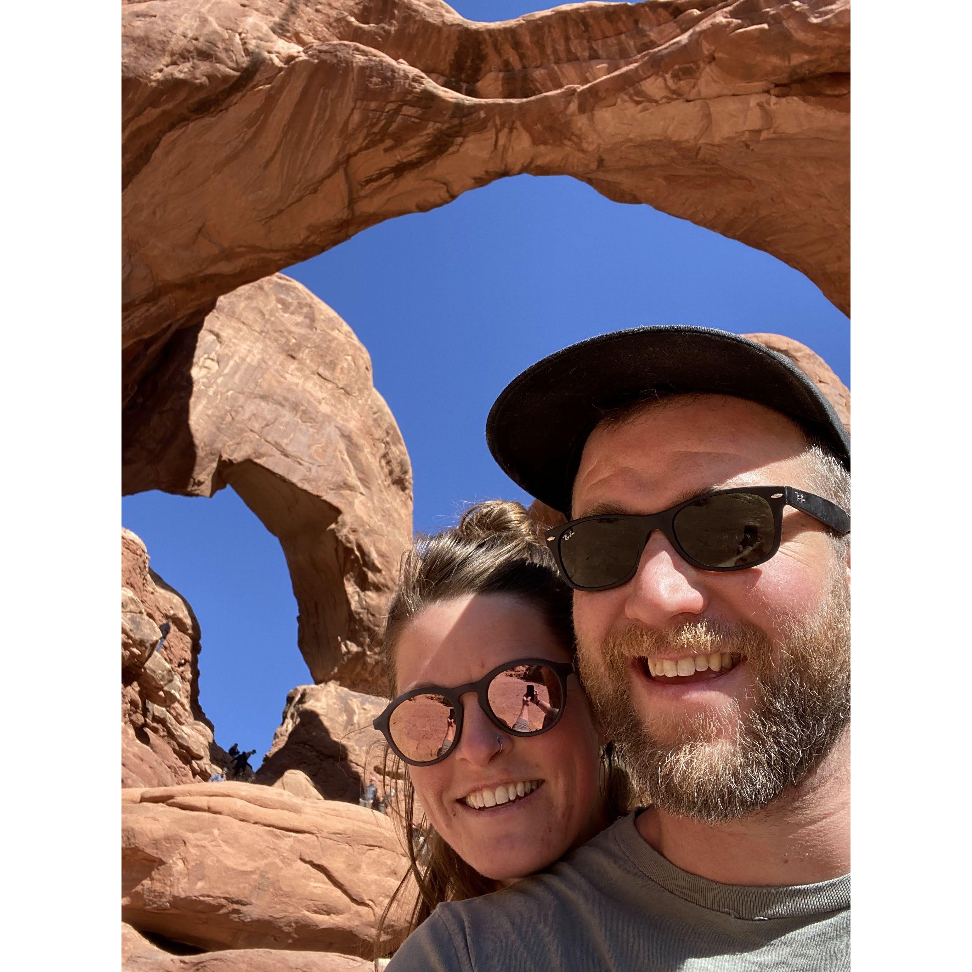 arches national park, spring break 2021