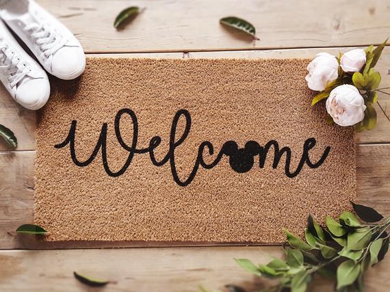 Disney Doormat - Mickey Welcome Mat