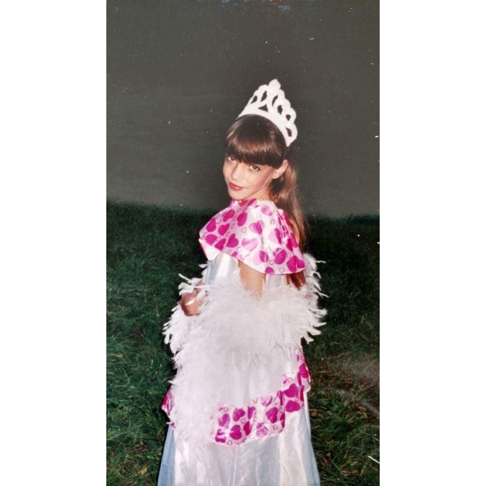 A young princess Kristin.
