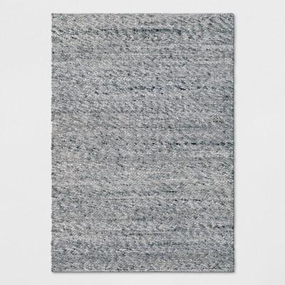 Chunky Knit Wool Woven Rug 7'X10' Gray - Project 62&#153;