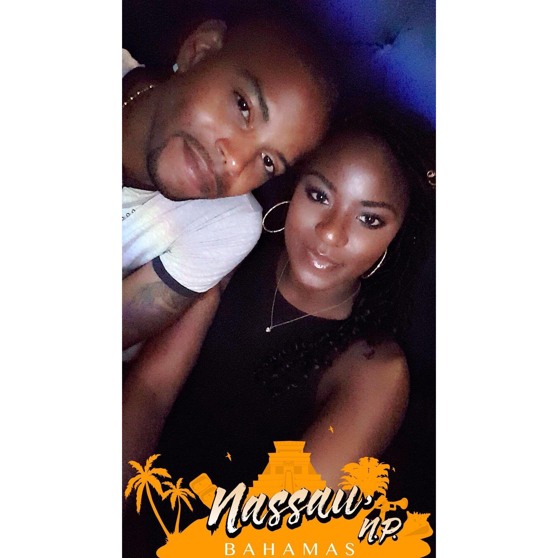 First trip to the Bahamas together.