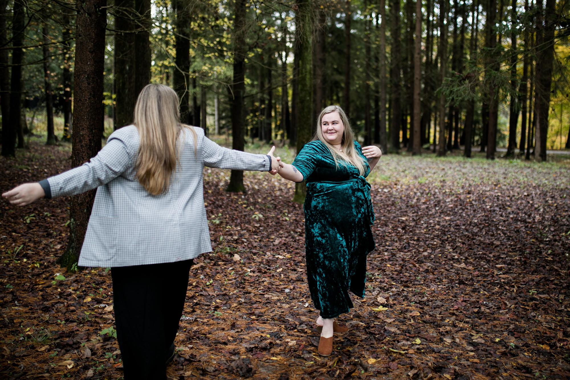 Engagement photo taken by Cusano Photography