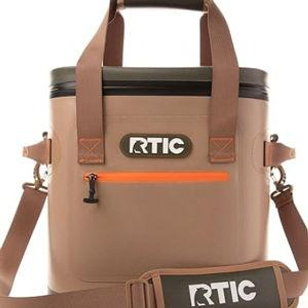 RTIC Ultra-Tough Soft Cooler 20 Can, Insulated Bag Portable Ice Chest Box for Lunch, Beach, Drink, Beverage, Travel, Camping, Picnic, Car, Trips, Floating Cooler Leak-Proof with Zipper