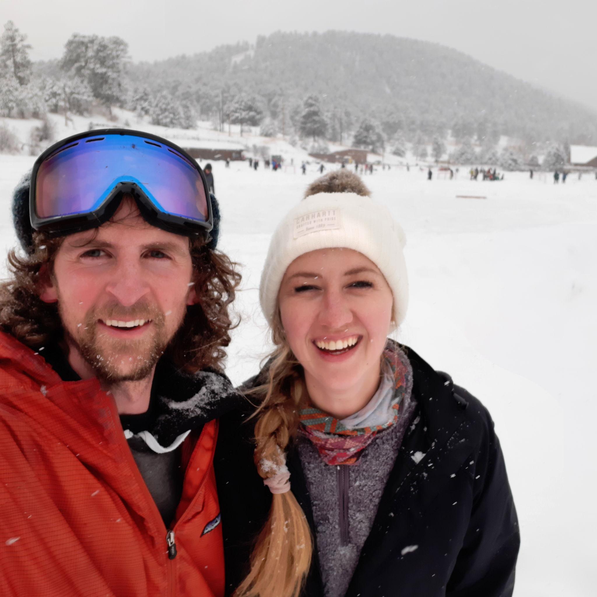 Ice Skating on Lake Evergreen - Winter 2024