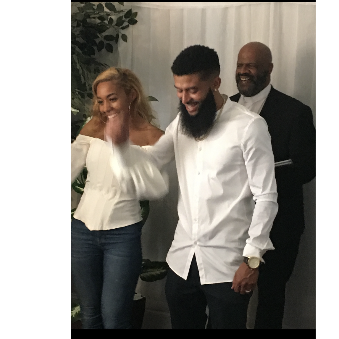 We now pronounce you...