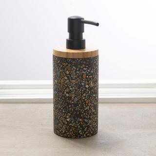 Soren Cement & Bamboo Lotion Dispenser