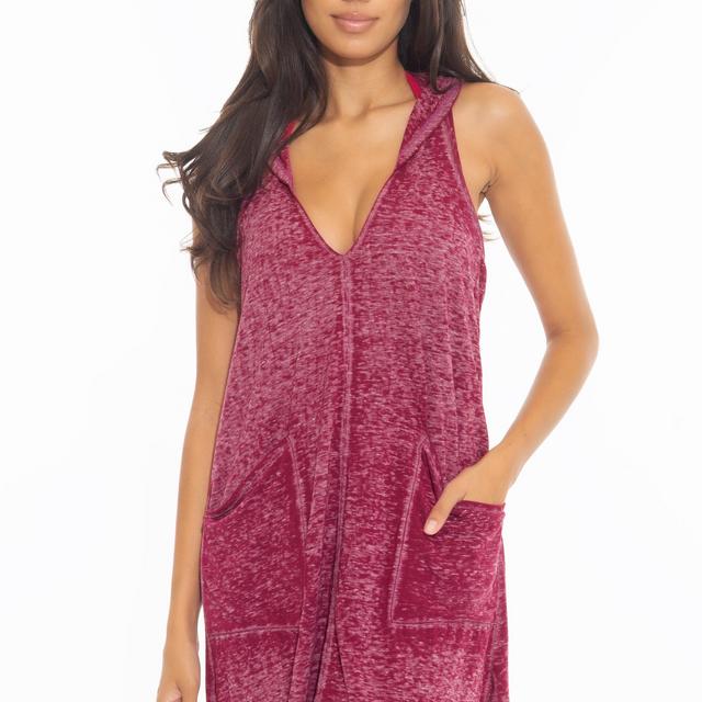 BEACH HONEYMOON HOODED DRESS