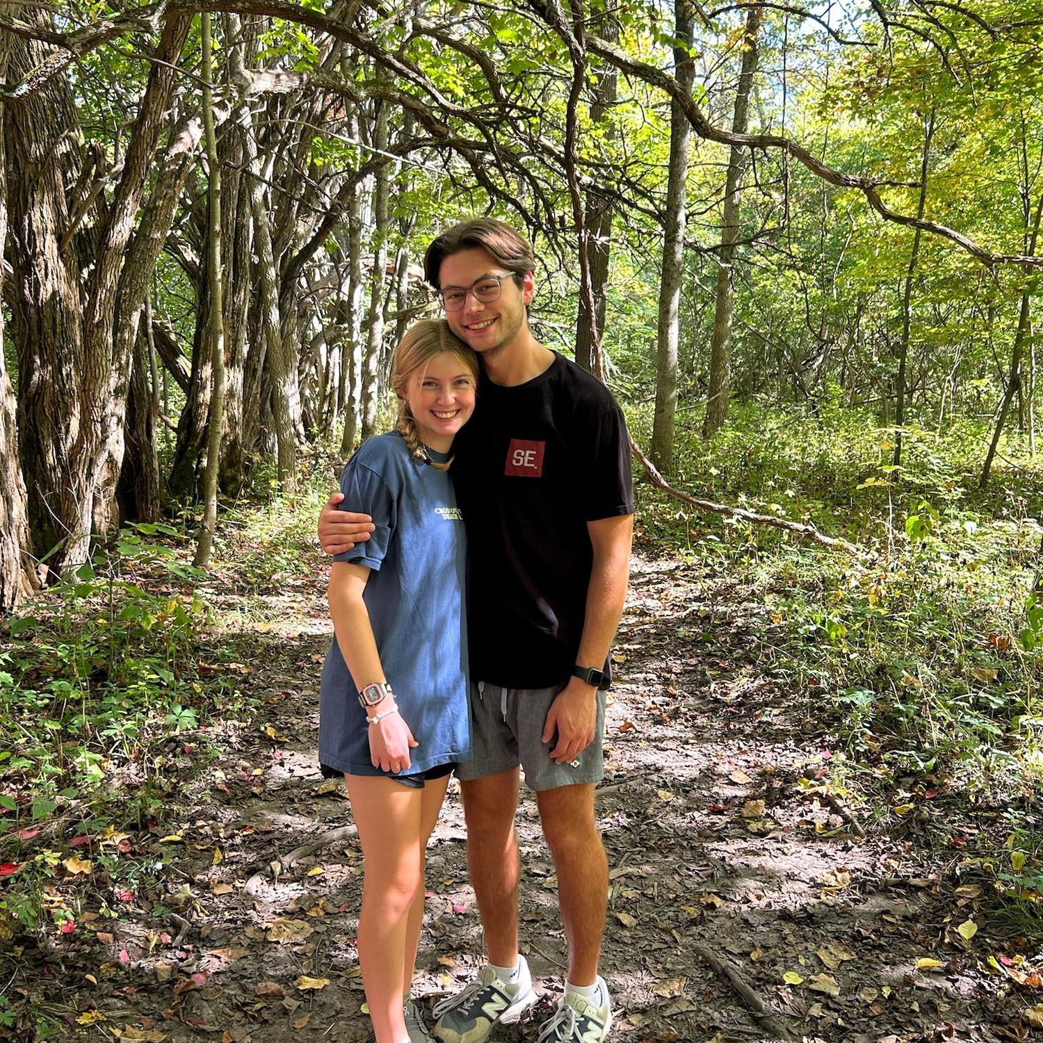 Anna’s first trip to Mason’s hometown in Ohio in September.