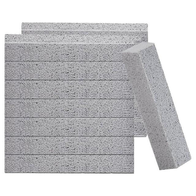 14 Pack Pumice Stone for Toilet Bowl Cleaning, Powerfully Cleans Hard Water Rings, for Cleaning Toilets, Bathtubs, Grills, Swimming Pools, Sinks