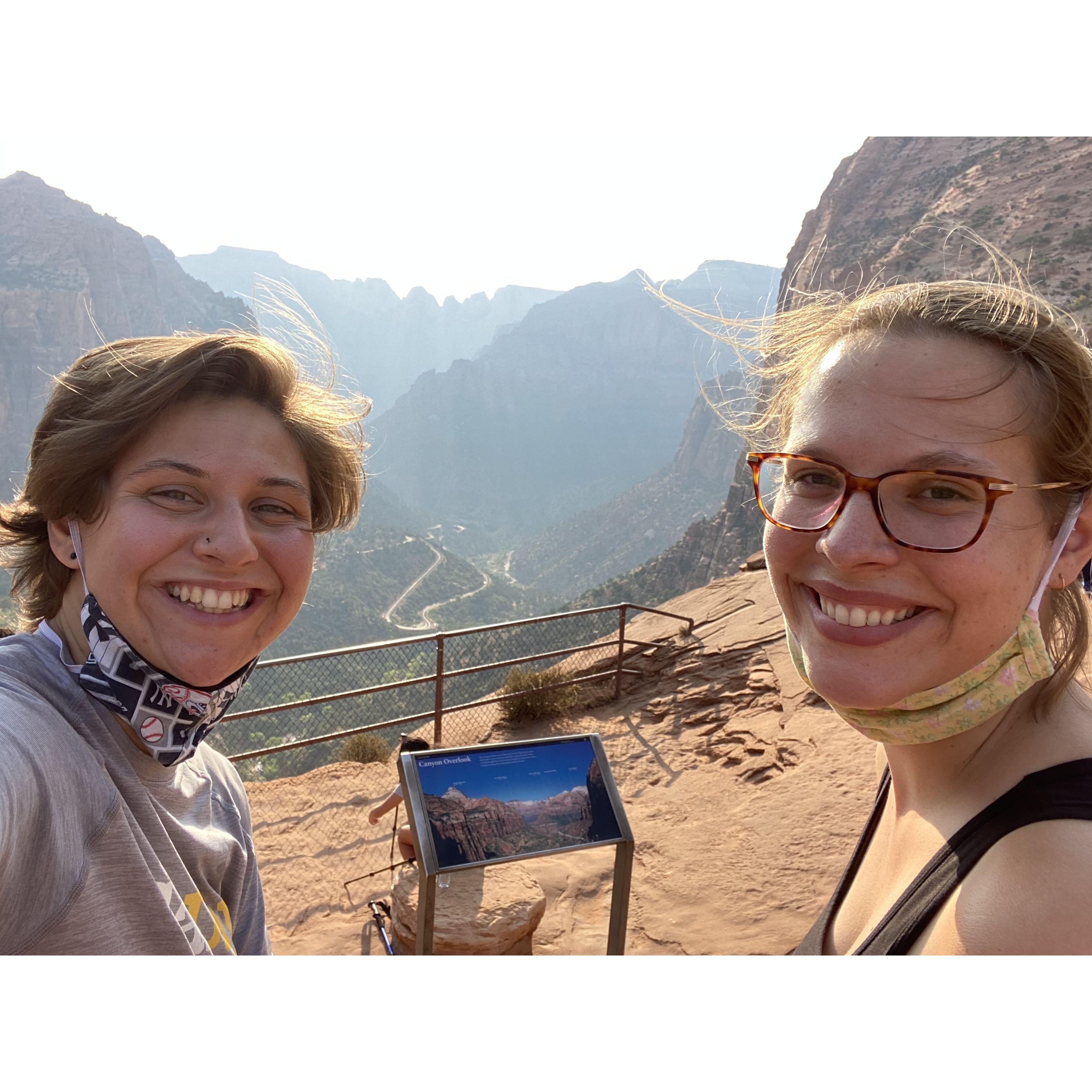 Zion National Park was mind blowing. You should all go... seriously... go now... stop working and go hike Angels Landing. Your'e welcome.