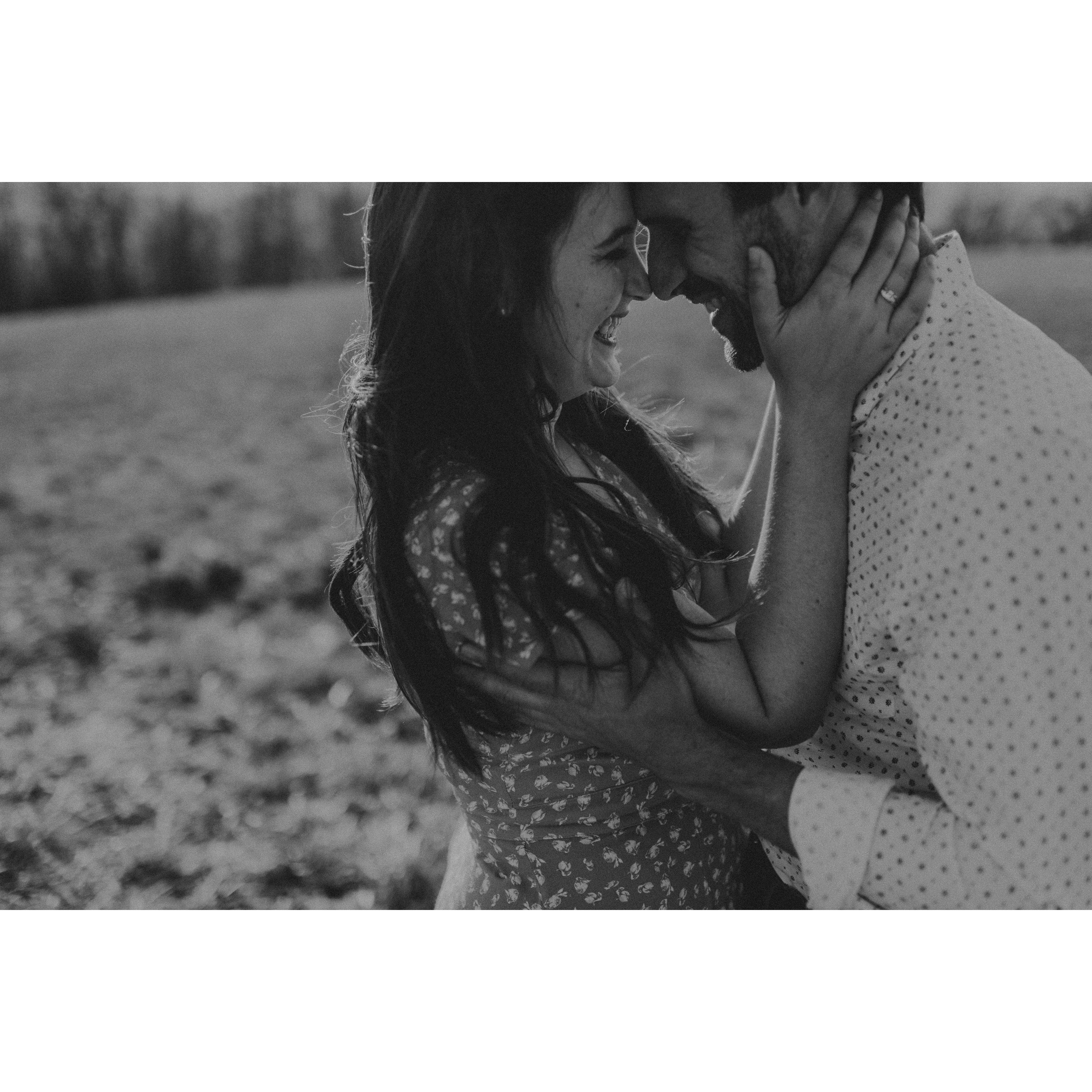 All engagement photos are courtesy of Matt Schmachtenberg Photography.