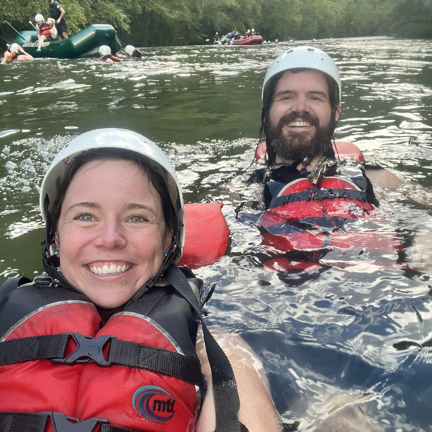 August 2022 - Whitewater rafting on the Ocoee River