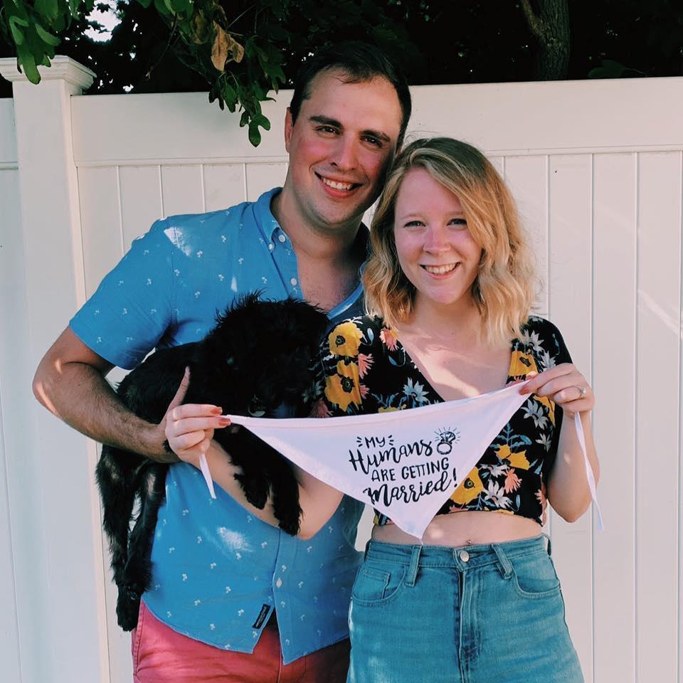Cash enjoying our engagement