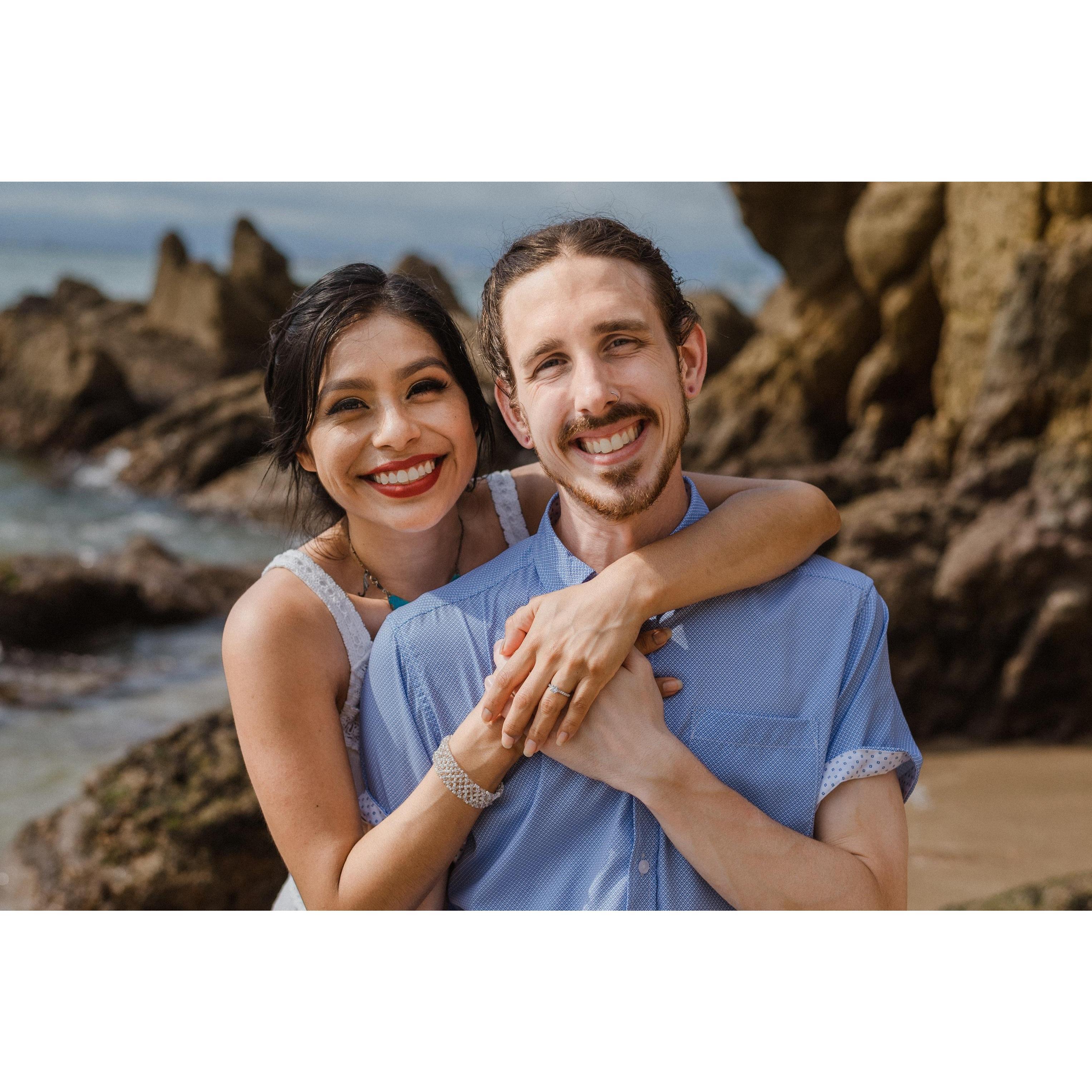 Engagement photos! Amapas Beach PV Aug '21