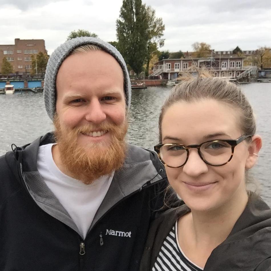 The first picture we took in Amsterdam. The beginning of a life-long love affair with this city.