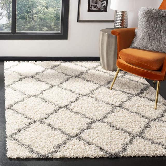 Safavieh Daley Geometric Plush Shag Area Rug or Runner