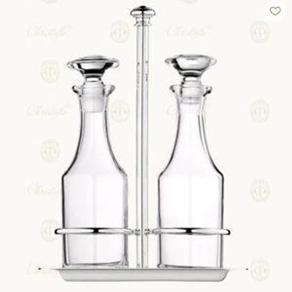 Christofle Silver-Plated Oil and Vinegar Cruet Set