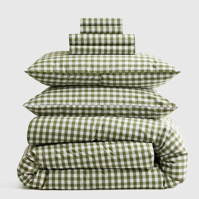 Classic Organic Percale Deluxe Bedding Bundle