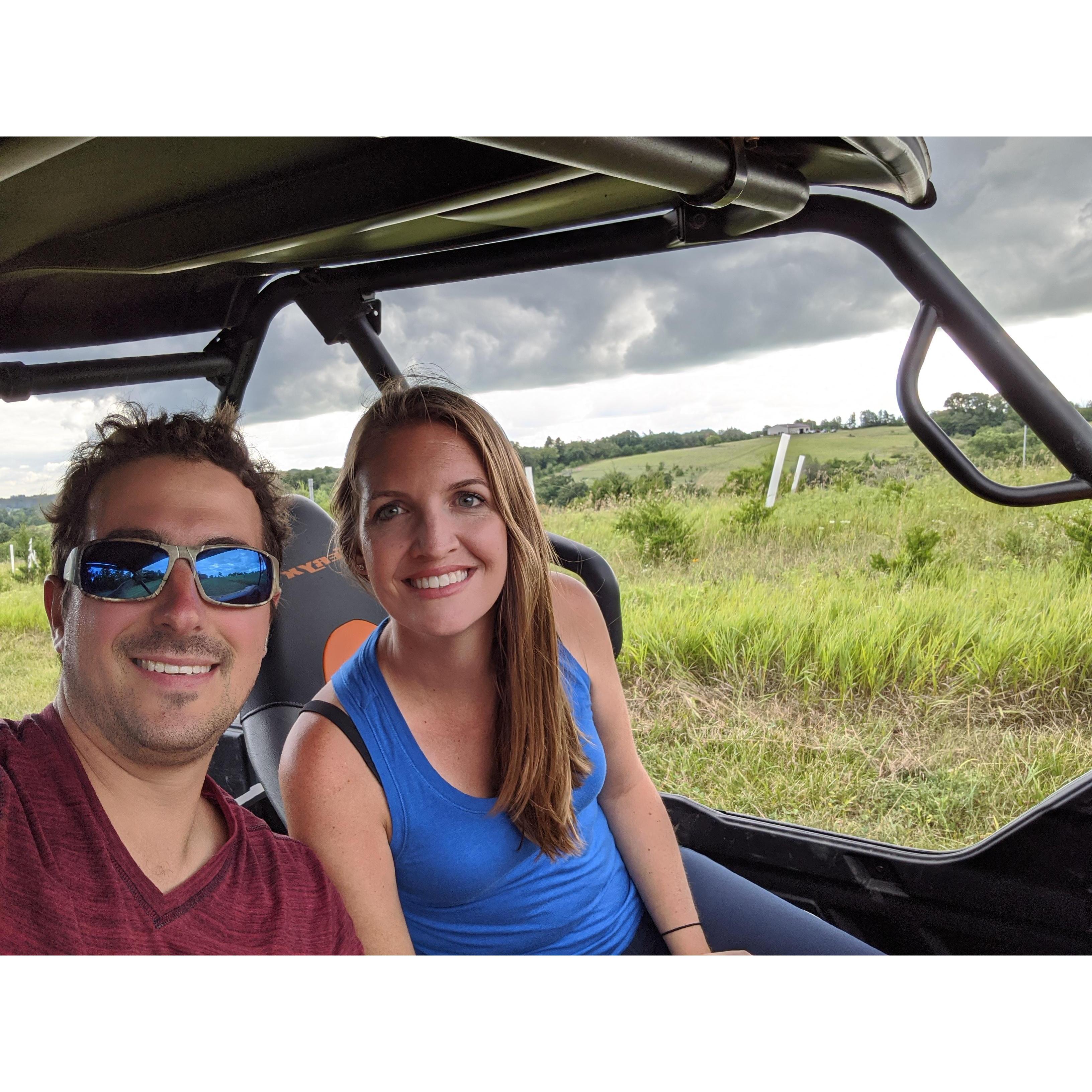 4 wheeling in Iowa