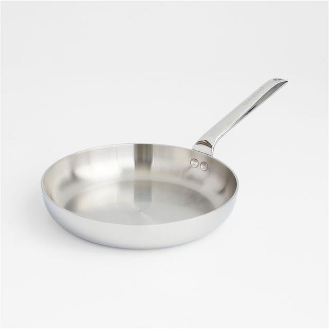 Crate & Barrel EvenCook Core™ 10" Stainless Steel Fry Pan