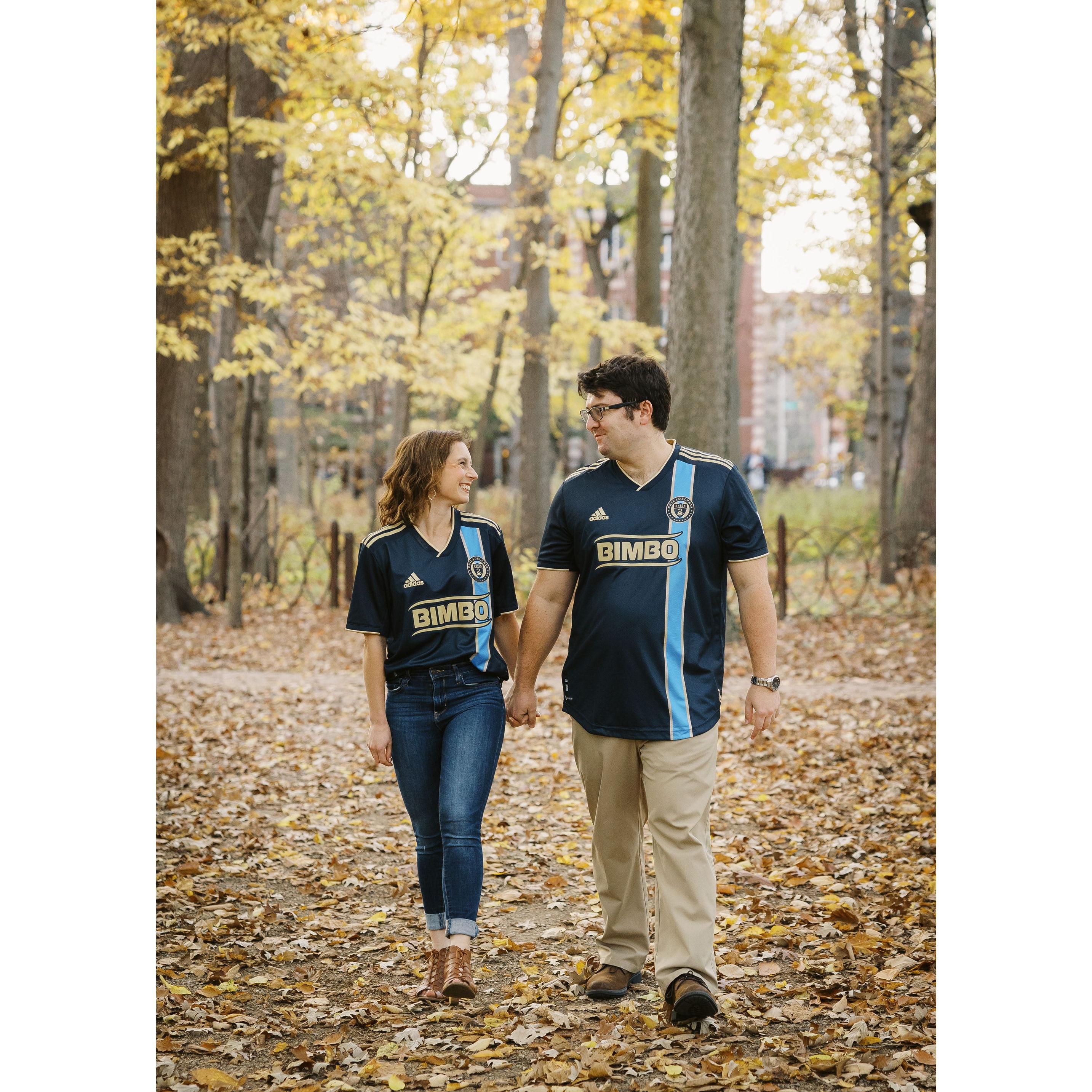 Engagement photo from Nov 2022