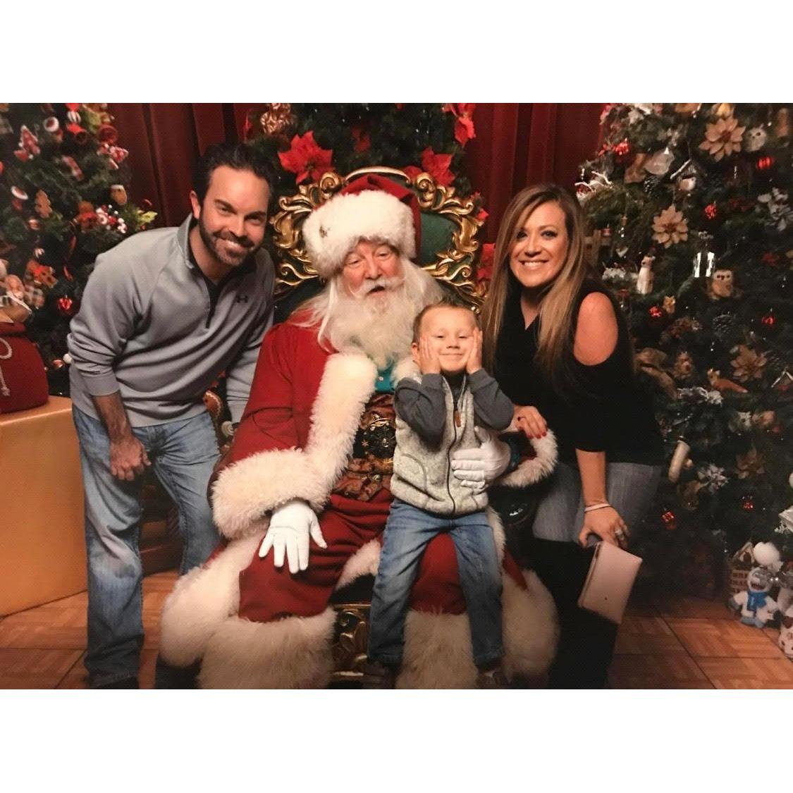 Santa family pic