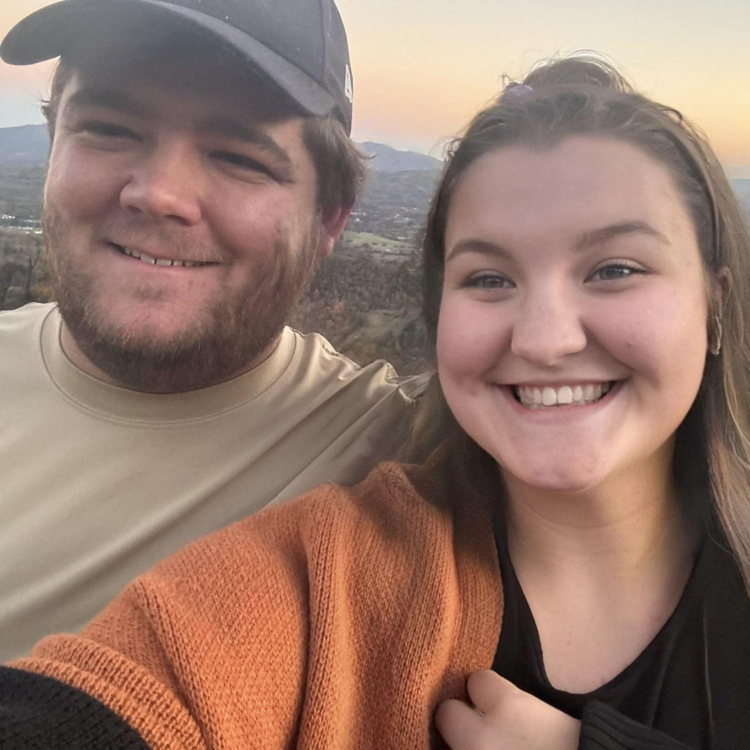 We were in the mountains in Va in this picture!