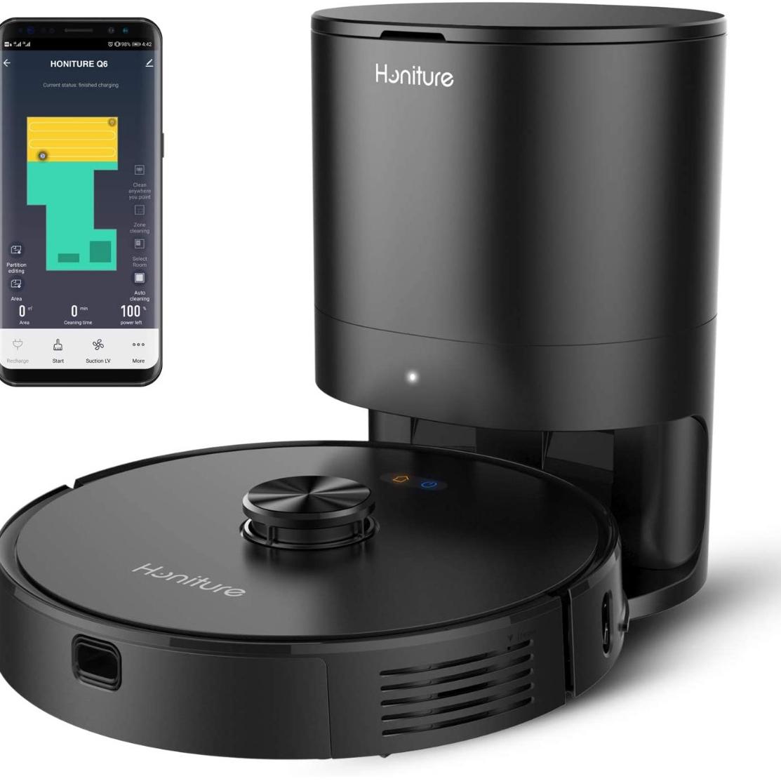 Self-Emptying Robot Vacuum