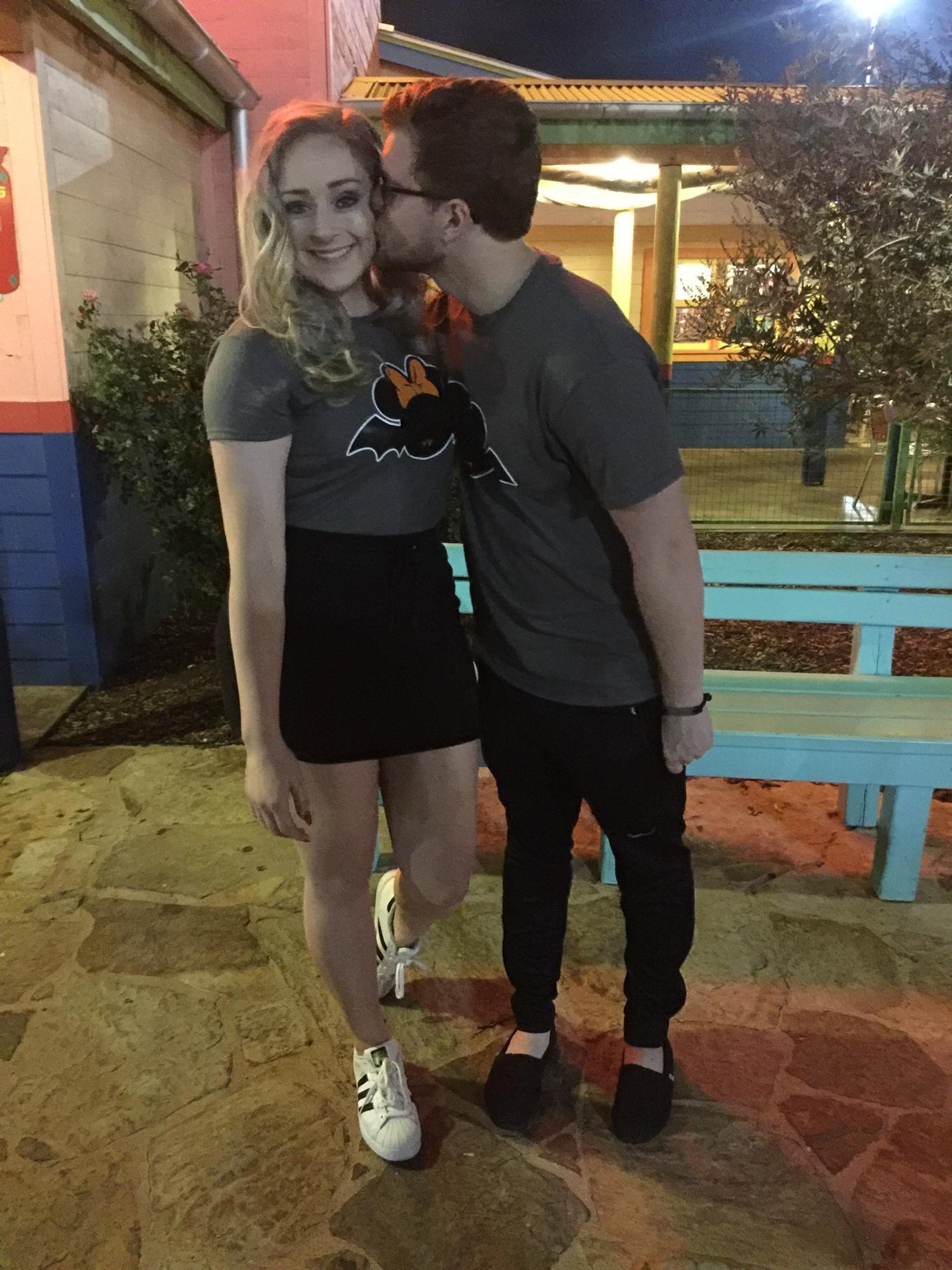 Our first matching outfit