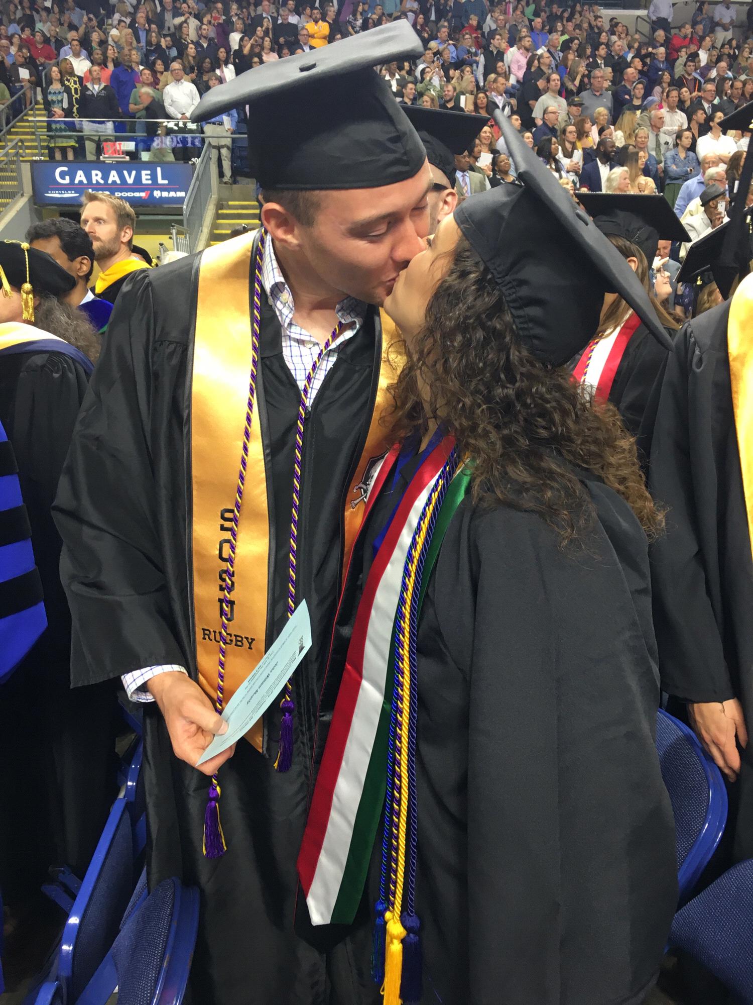 Graduation from SCSU in 2018