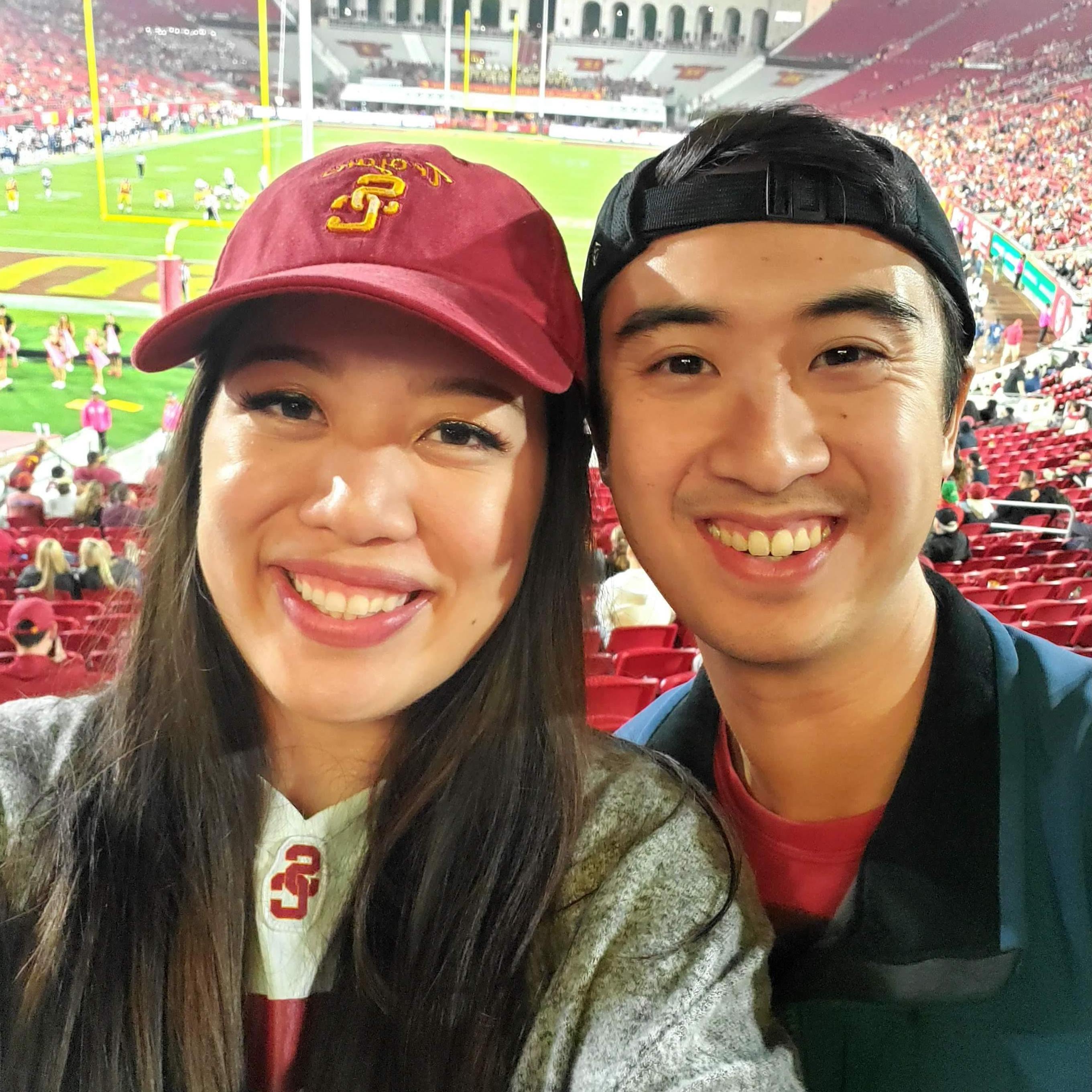 First USC Game together! Fight On!
