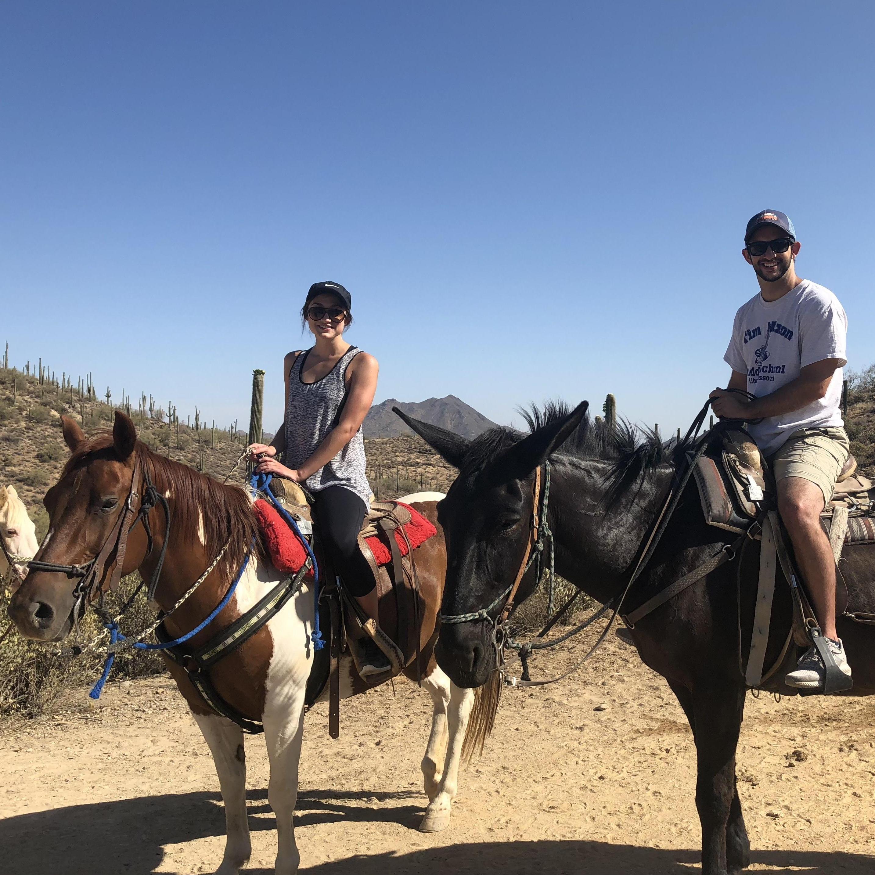 horseback riding in Scottsdale