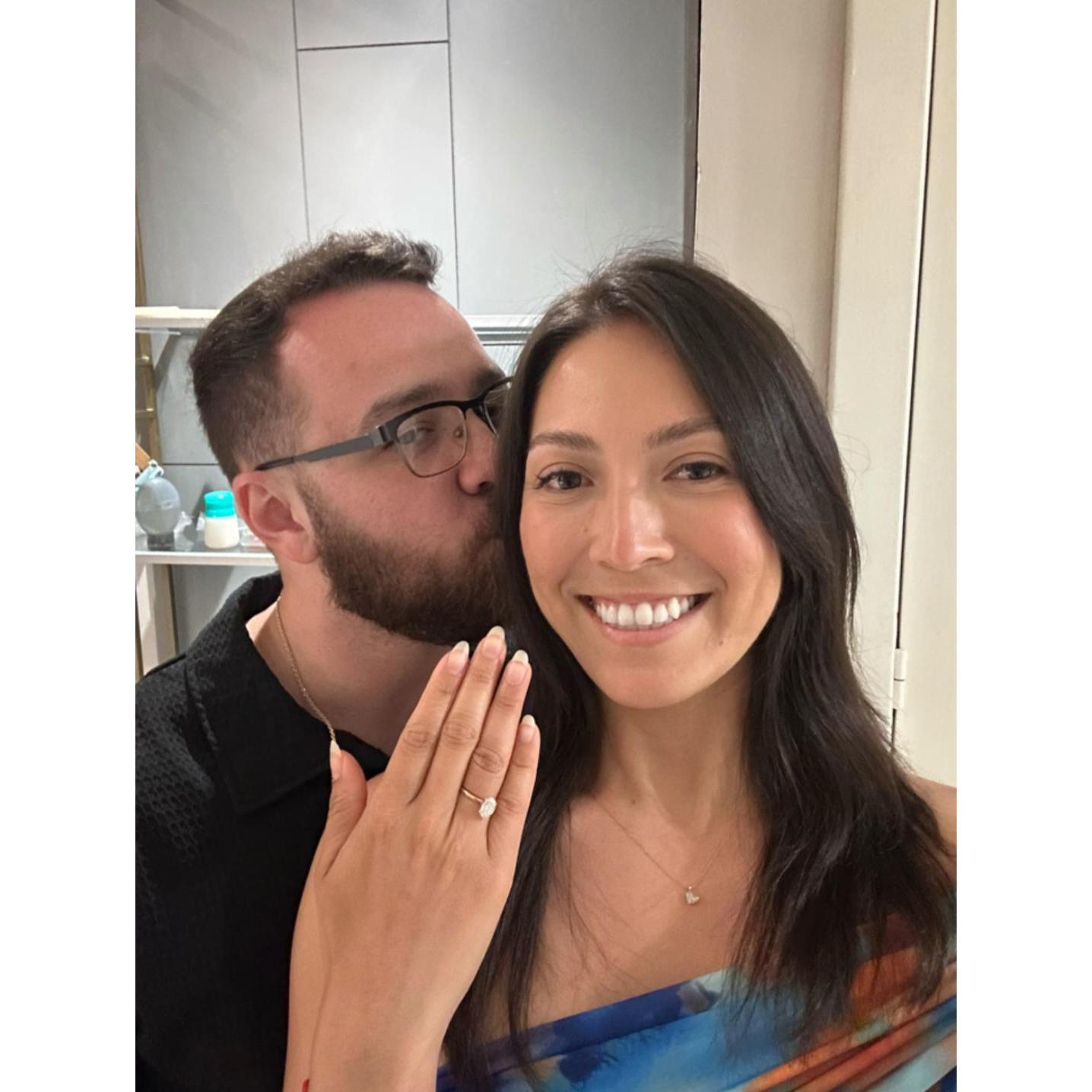 Newly engaged