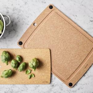 Epicurean Nonslip Cutting Boards, Set of 2 - Natural