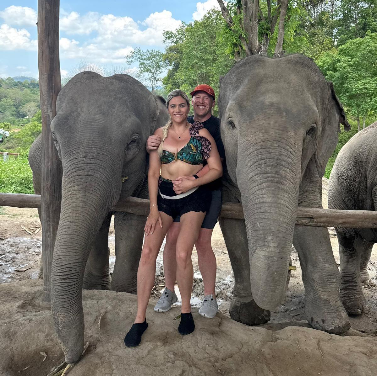 Elephant sanctuary @ Thailand!