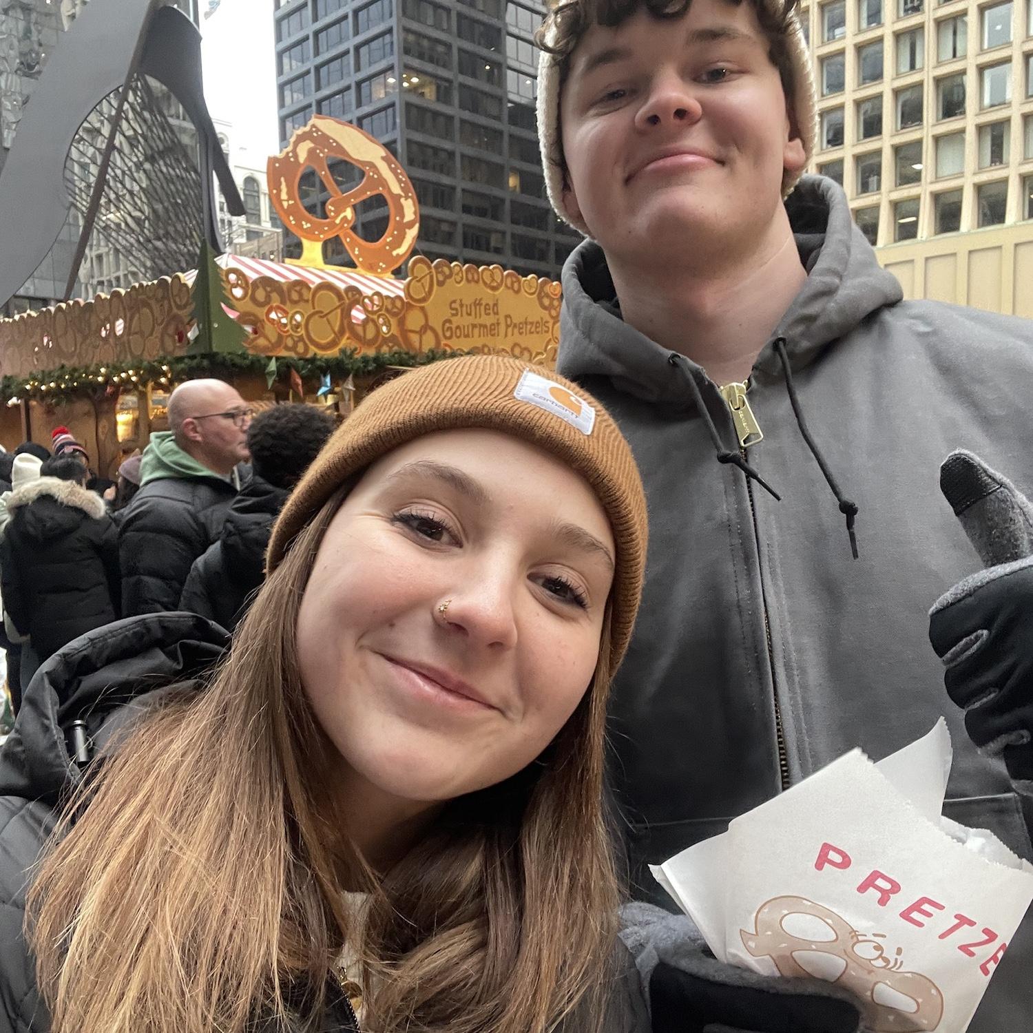 We still talk about these soft pretzels