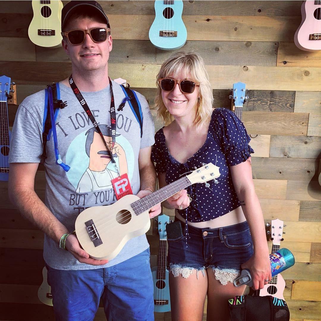 We made ukeleles for underprivileged kids that can't afford instruments