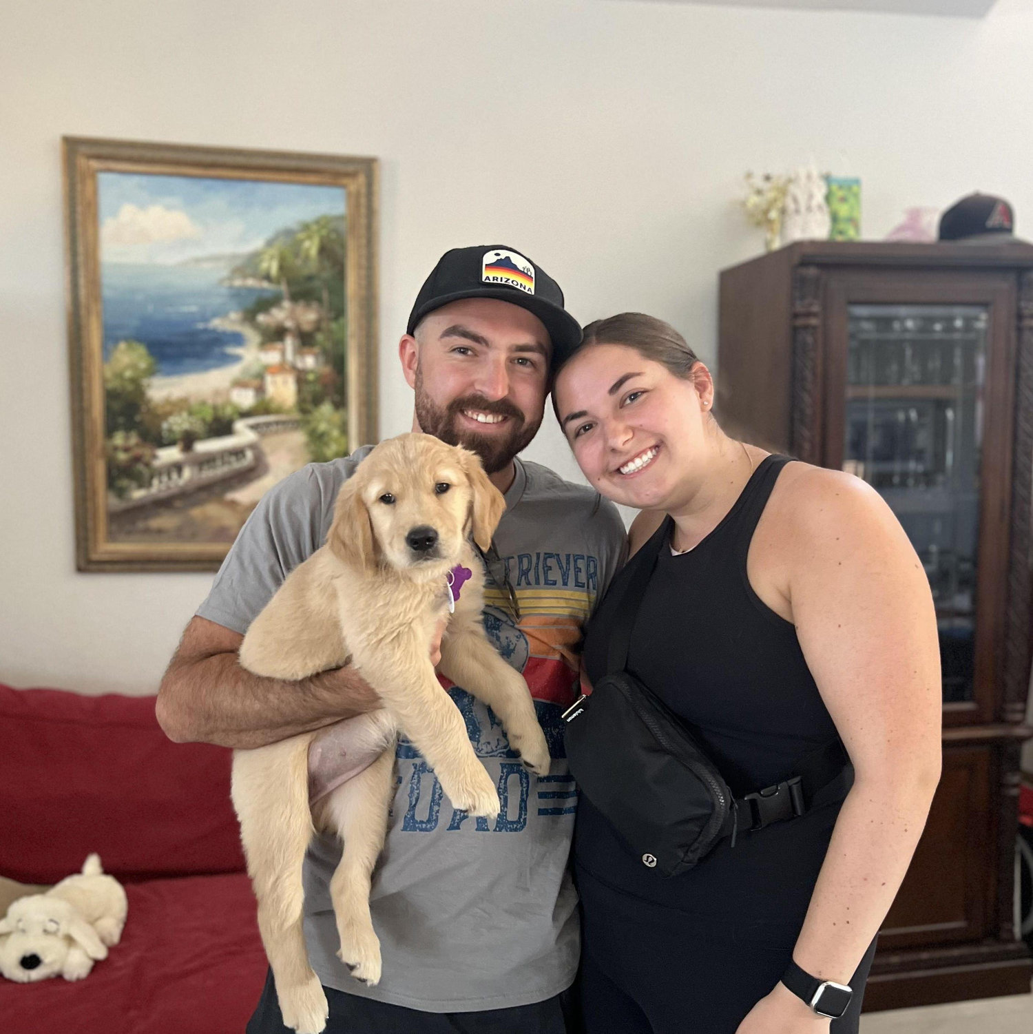 Bringing home our girl, Georgina!