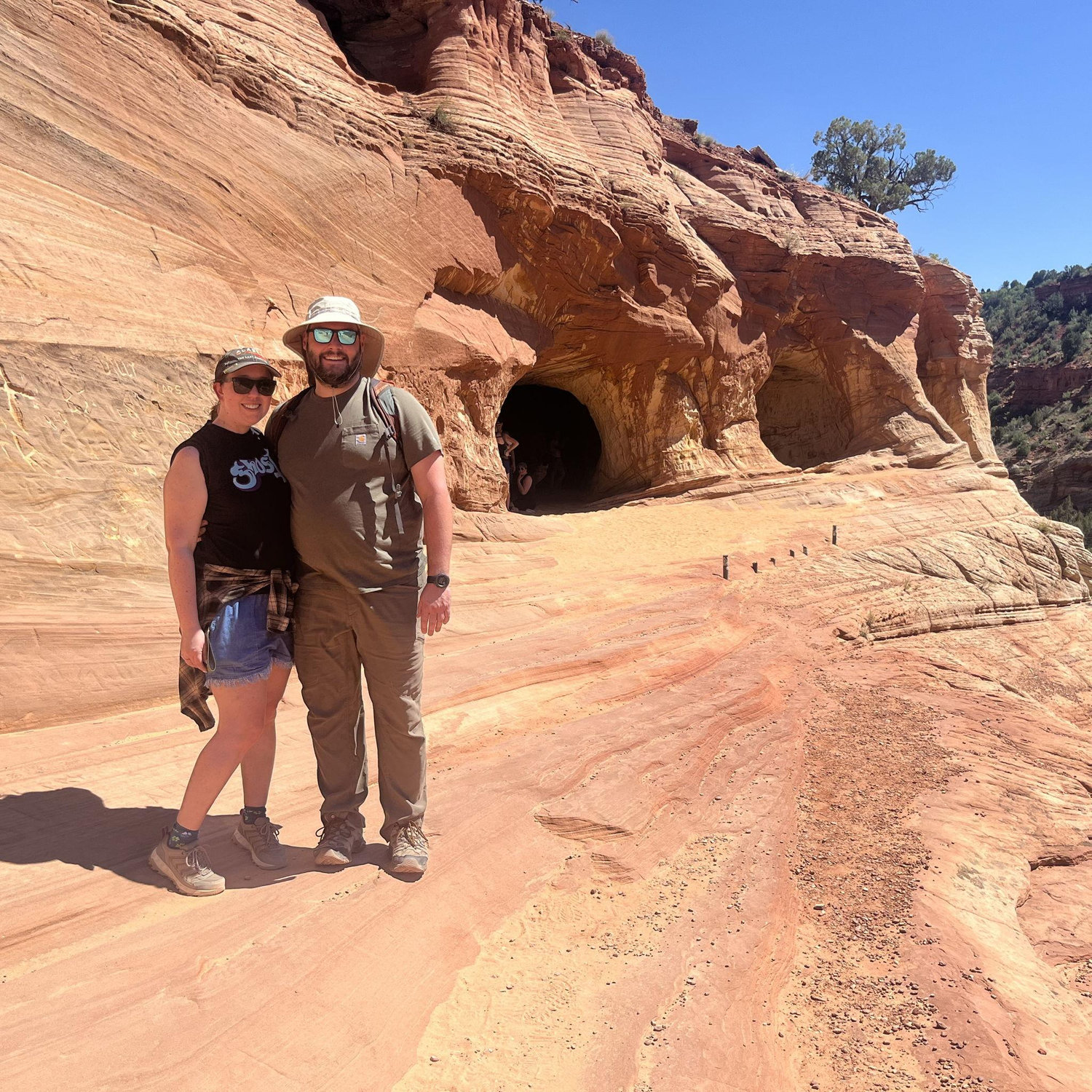 Sand Caves in Kanab, UT