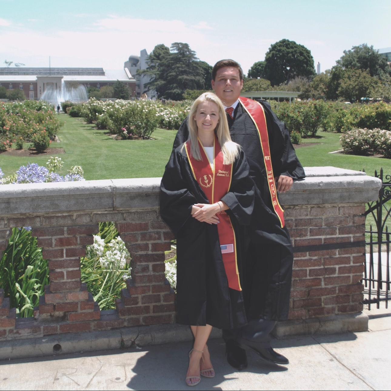 Graduation at the Rose Gardens