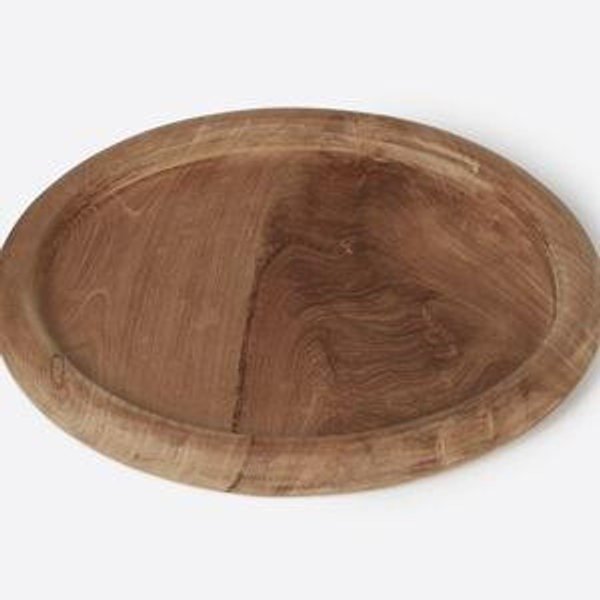 Mali Teak Tray | Shoppe Amber Interiors - 16"