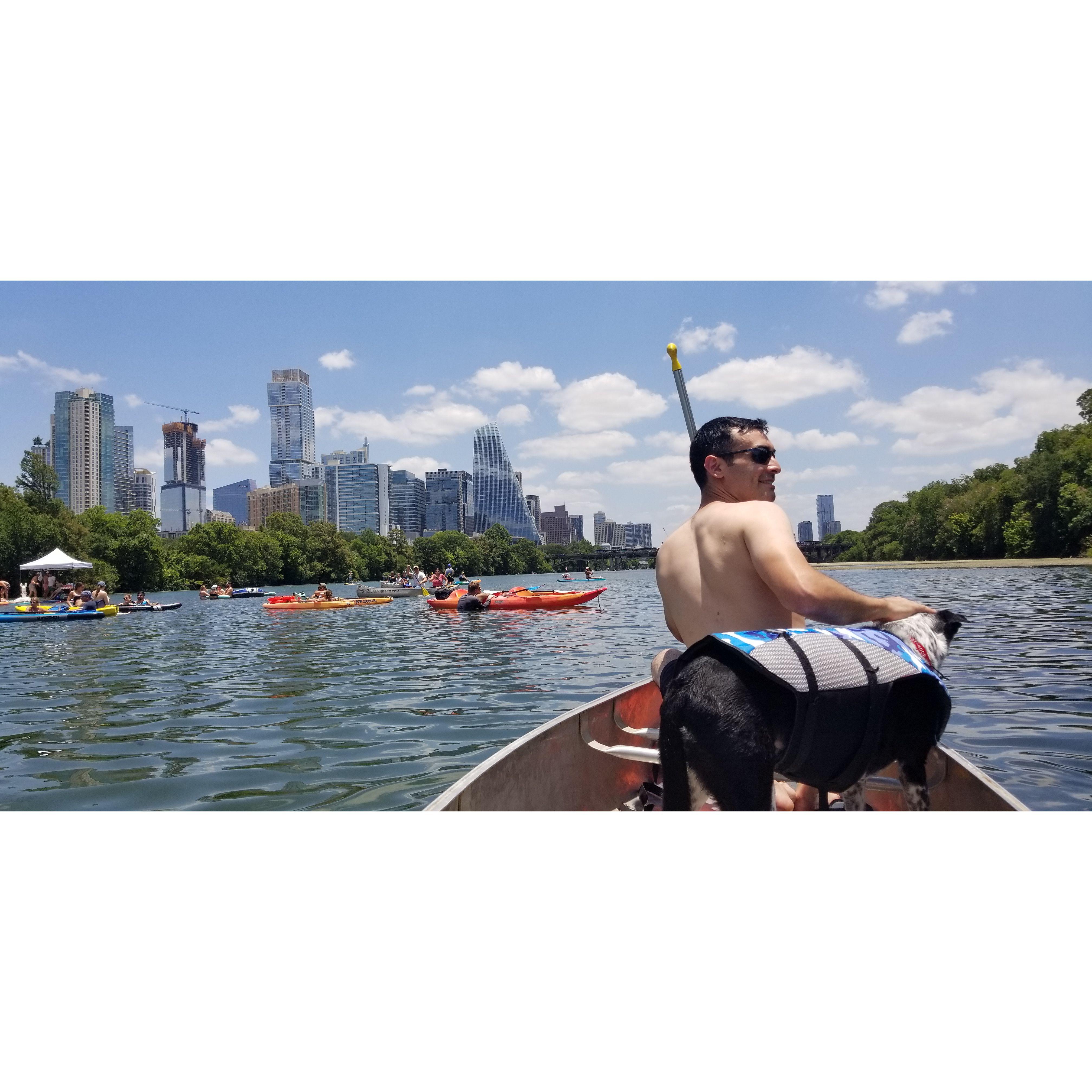 Our annual 4th of July kayaking adventure