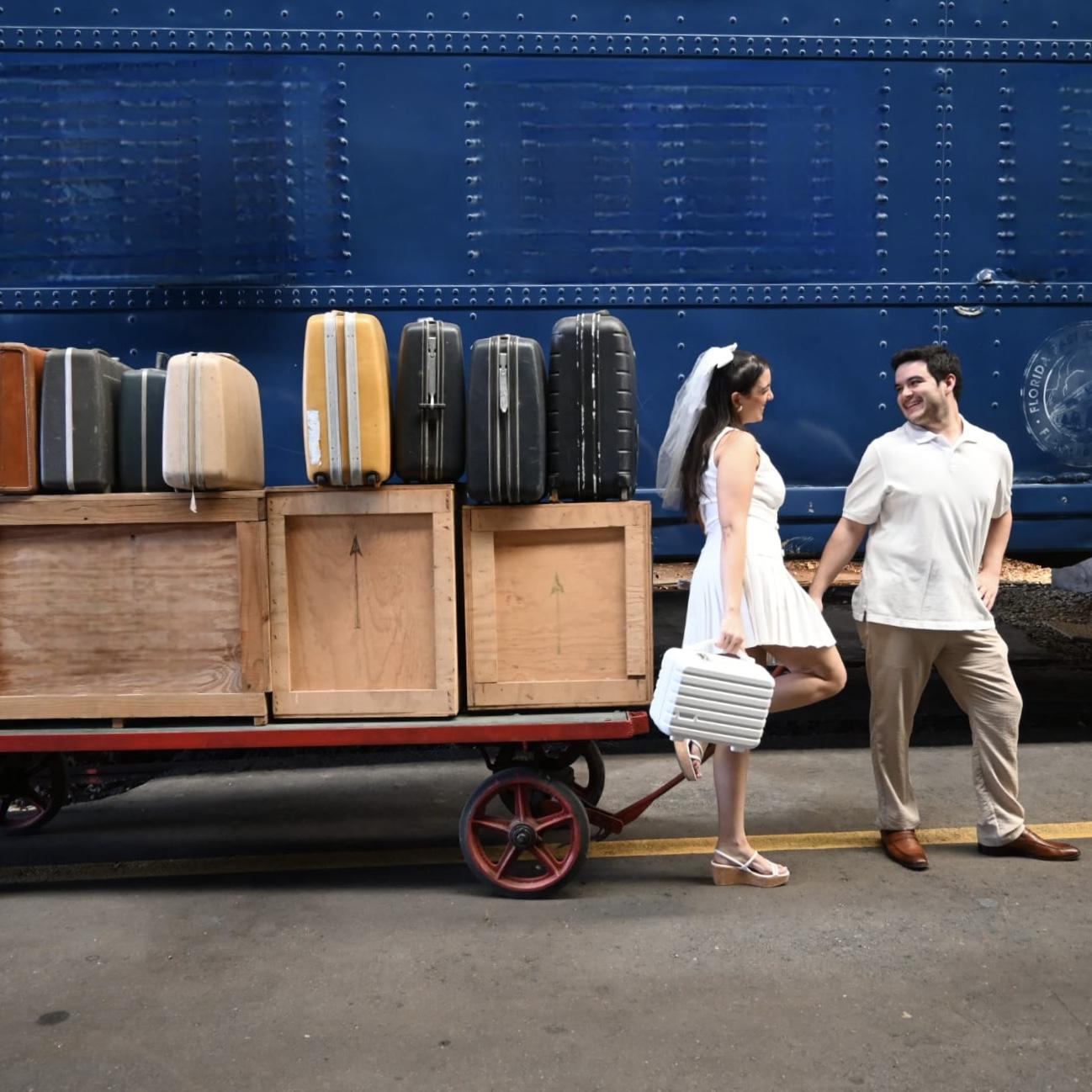 POV: Ken carrying Nicole's luggage on their way to Italy🧳
Save The Date! September 15th, 2026 #HereComesCompain