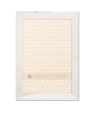 Flat Silver Metal Picture Frame - 5" x 7"